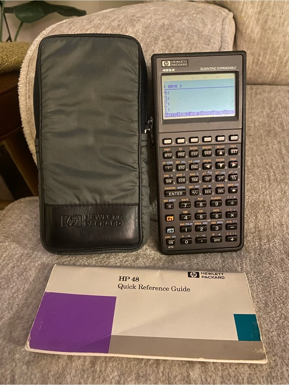 HP 48SX Scientific Expandable Graphing Calculator - Black